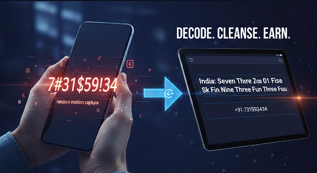 Mobile Number Editing Task Preview